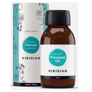 Viridian 100% Organic Golden Flaxseed Oil - 200ml - RightNutri - Supplements