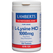 Lamberts L-Lysine 500mg - 120 Tabs - RightNutri-Supplements
