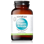 Viridian 100% Organic Acerola-Vit C Powder - 50g's - RightNutri-Supplements