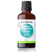 Viridian 100% Organic Digestive Elixir (digestive bitters, meadowsweet, marshmallow & more) - 50ml's - RightNutri-Supplements