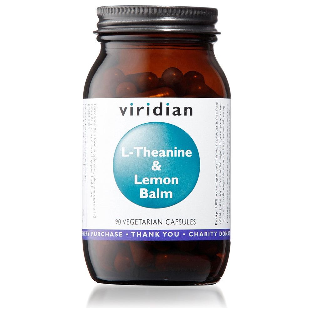 Viridian L-Theanine and Lemon Balm Veg Caps - 90's RightNutri-Supplements Viridian L-Theanine and Lemon Balm Veg Caps - 90's RightNutri-Supplements