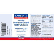 Lamberts Beta Glucan Complex - 60 Tabs - RightNutri - Supplements