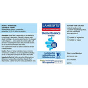 Lamberts Biome Balance Everyday (Acidophilus Extra 10) - 60 Caps - RightNutri - Supplements
