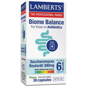 Lamberts Biome Balance for those on Antibiotics (Saccharomyces Boulardii) - 30 Caps - RightNutri - Supplements