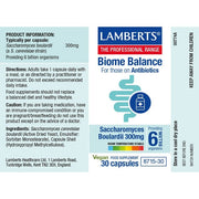 Lamberts Biome Balance for those on Antibiotics (Saccharomyces Boulardii) - 30 Caps - RightNutri - Supplements