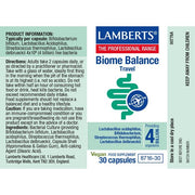 Lamberts Biome Balance Travel (formerly Probioguard 4) - Double Pack (total 60 Caps) - RightNutri - Supplements