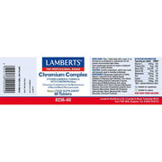 Lamberts Chromium Complex - 60 Tabs - RightNutri - Supplements