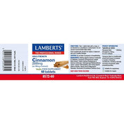 Lamberts Cinnamon 2500mg - 60 Tabs - RightNutri - Supplements