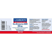 Lamberts Co Enzyme Q 10 30mg - 60 Caps - RightNutri - Supplements