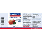 Lamberts Glucosamine with Quercetin and Cidar Vinegar - 120 Tabs - RightNutri - Supplements