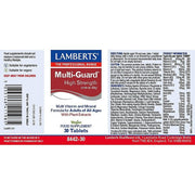 Lamberts Multi - Guard - 90 Tabs - RightNutri - Supplements