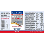 Lamberts Multi - Guard Advance - 60 tabs - RightNutri - Supplements
