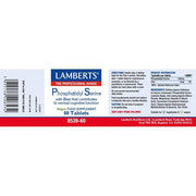 Lamberts Phosphatidyl Serine 100mg - 60 Tabs - RightNutri - Supplements
