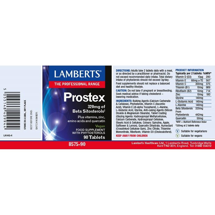 Lamberts Prostex - 90 Tabs – RightNutri-Supplements