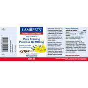 Lamberts Pure Evening Primrose Oil 1000mg - 90 Caps - RightNutri - Supplements