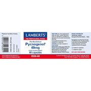 Lamberts Pycnogenol 40mg - 60 Caps - RightNutri - Supplements