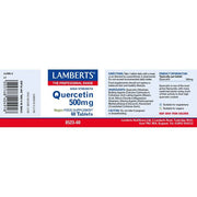 Lamberts Quercetin 500mg - 60 Tabs - RightNutri - Supplements