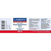 Lamberts Soya Isoflavones 50mg - 60 Tabs - RightNutri - Supplements