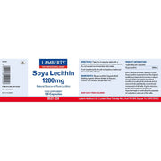 Lamberts Soya Lecithin 1200mg - 120 Caps - RightNutri - Supplements