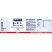 Lamberts Soya Lecithin Granules - 250 Granules - RightNutri - Supplements