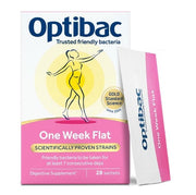 Optibac One Week Flat - 28 sachets - RightNutri - Supplements