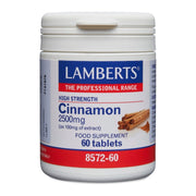 Lamberts Cinnamon 2500mg - 60 Tabs - RightNutri-Supplements