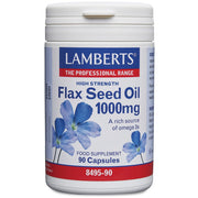 Lamberts Flax Seed Oil 1000mg - 90 Caps - RightNutri-Supplements