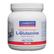 Lamberts L-Glutamine Powder - 500g Powder - RightNutri-Supplements