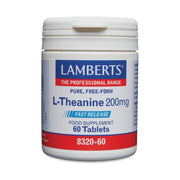 Lamberts L-Theanine 200mg - 60 Tabs - RightNutri-Supplements