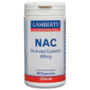 Lamberts N-Acetyl Cysteine (Nac) 600mg - 60 Caps - RightNutri-Supplements