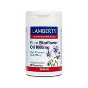 Lamberts Pure Starflower Oil 1000mg (providing High Strength GLA 220mg) - 90 caps - RightNutri-Supplements
