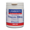 Lamberts Thiamin 100mg (Vitamin B1) - 90 Caps - RightNutri-Supplements