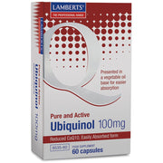 Lamberts Ubiquinol 100mg - 60 Caps - RightNutri-Supplements