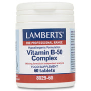 Lamberts Vitamin B-50 Complex - 60 tabs - RightNutri-Supplements