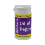 Obbekjaers Oil Of Peppermint - 90 caps - RightNutri-Supplements
