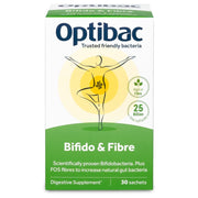 Optibac Bifido & Fibre - 30 sachets - RightNutri-Supplements