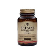 Solgar Betaine Hydrochloride with Pepsin - 100 caps - RightNutri-Supplements