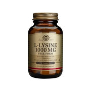 Solgar L-Lysine 1000mg - Double Pack - 100 tabs - RightNutri-Supplements