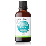 Viridian 100% Organic Digestive Elixir (digestive bitters, meadowsweet, marshmallow & more) NEW - 50ml's - RightNutri-Supplements