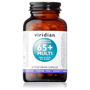 Viridian 65+ Multi Veg Caps (two-a-day) - 60's - RightNutri-Supplements