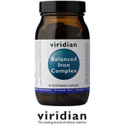 Viridian Balanced Iron 15mg Complex - Double Pack - 60 Veg Caps - RightNutri-Supplements