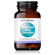 Viridian Balanced Zinc 15mg Complex - Double Pack - 60 Veg Caps - RightNutri-Supplements