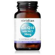 Viridian Co-Enzyme Q10 30mg with MCT - 30 Veg Caps - RightNutri-Supplements
