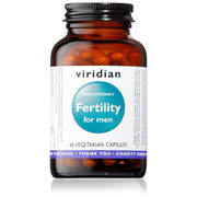 Viridian Fertility for Men (High Potency) - 60 Veg Caps - RightNutri-Supplements