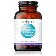 Viridian HIGH FIVE Multivitamin and Mineral Formula - 60 Veg Caps - RightNutri-Supplements