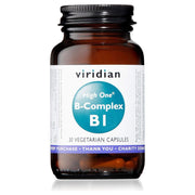 Viridian HIGH ONE Vitamin B1 with B-Complex - Double Pack - 60 Veg Caps - RightNutri-Supplements