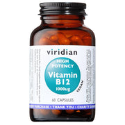 Viridian High Potency Vitamin B12 Veg Caps - 60's - RightNutri-Supplements