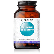 Viridian Magnesium, B6 and Saffron Veg Caps - 60's - RightNutri-Supplements