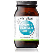 Viridian Organic Black Seed 450mg Veg Caps - 90's - RightNutri-Supplements