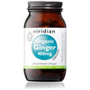 Viridian Organic Ginger Root 400mg Veg Caps - 90's - RightNutri-Supplements